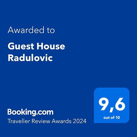 Guest House Radulovic Petrovac Buitenkant foto